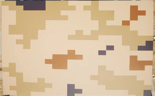 虹口荒漠迷彩漆喷涂